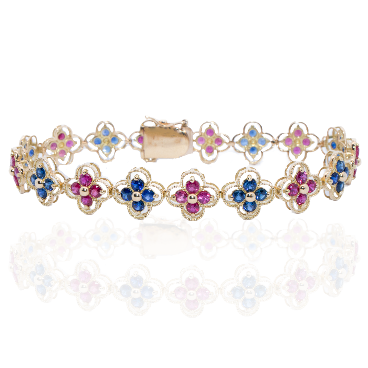 Gemstone Bracelet- Multicolor 5 carats