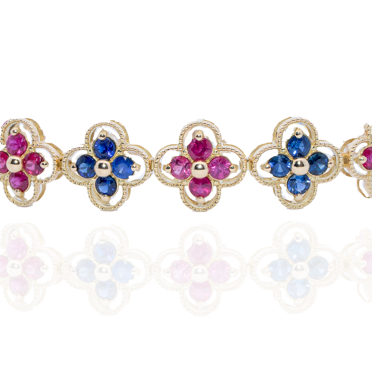 Gemstone Bracelet- Multicolor 5 carats