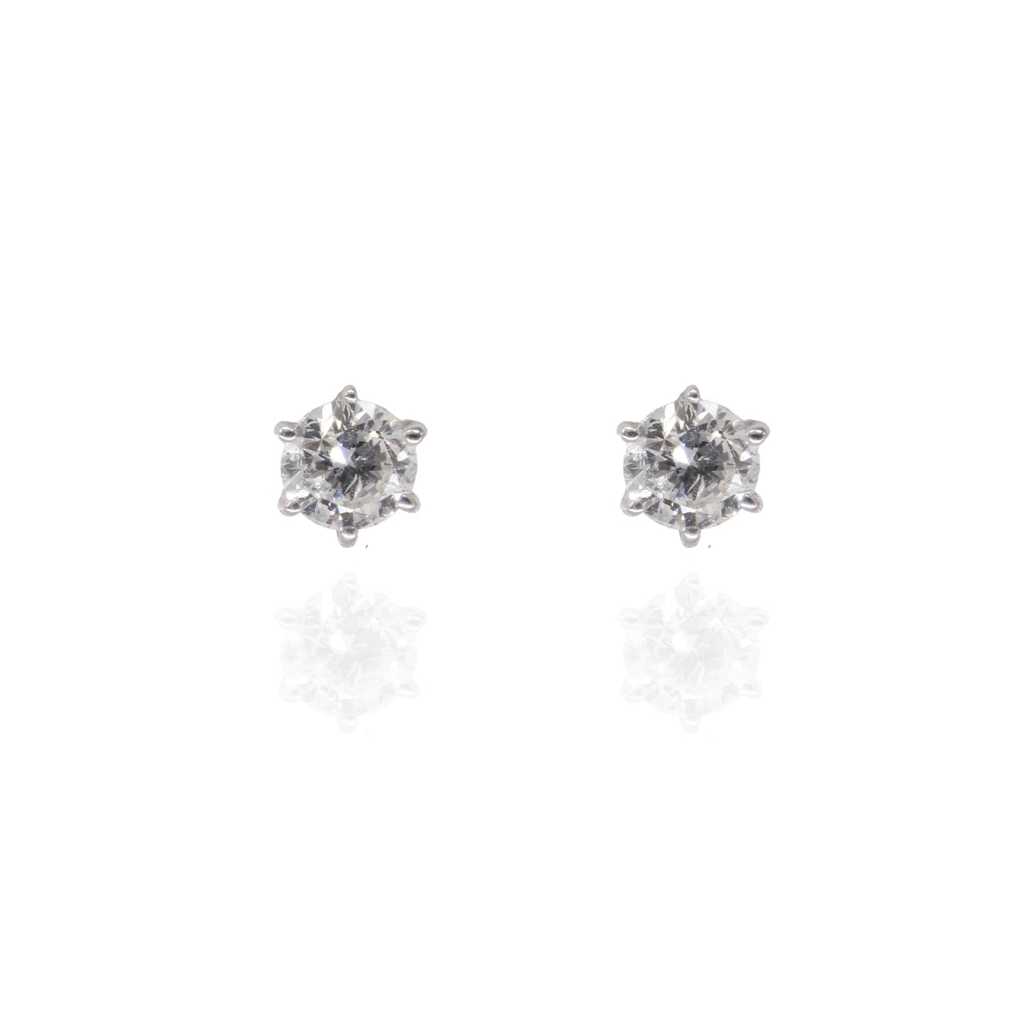 Half Carat Stud Earring