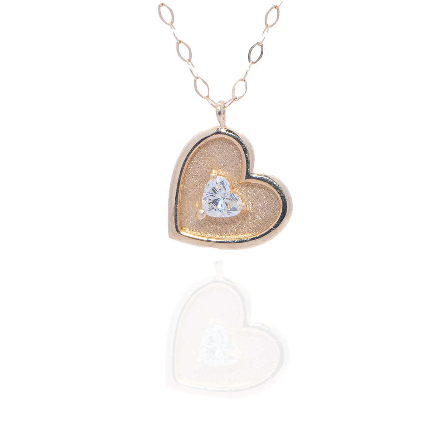 Heart Diamond Shape Necklace